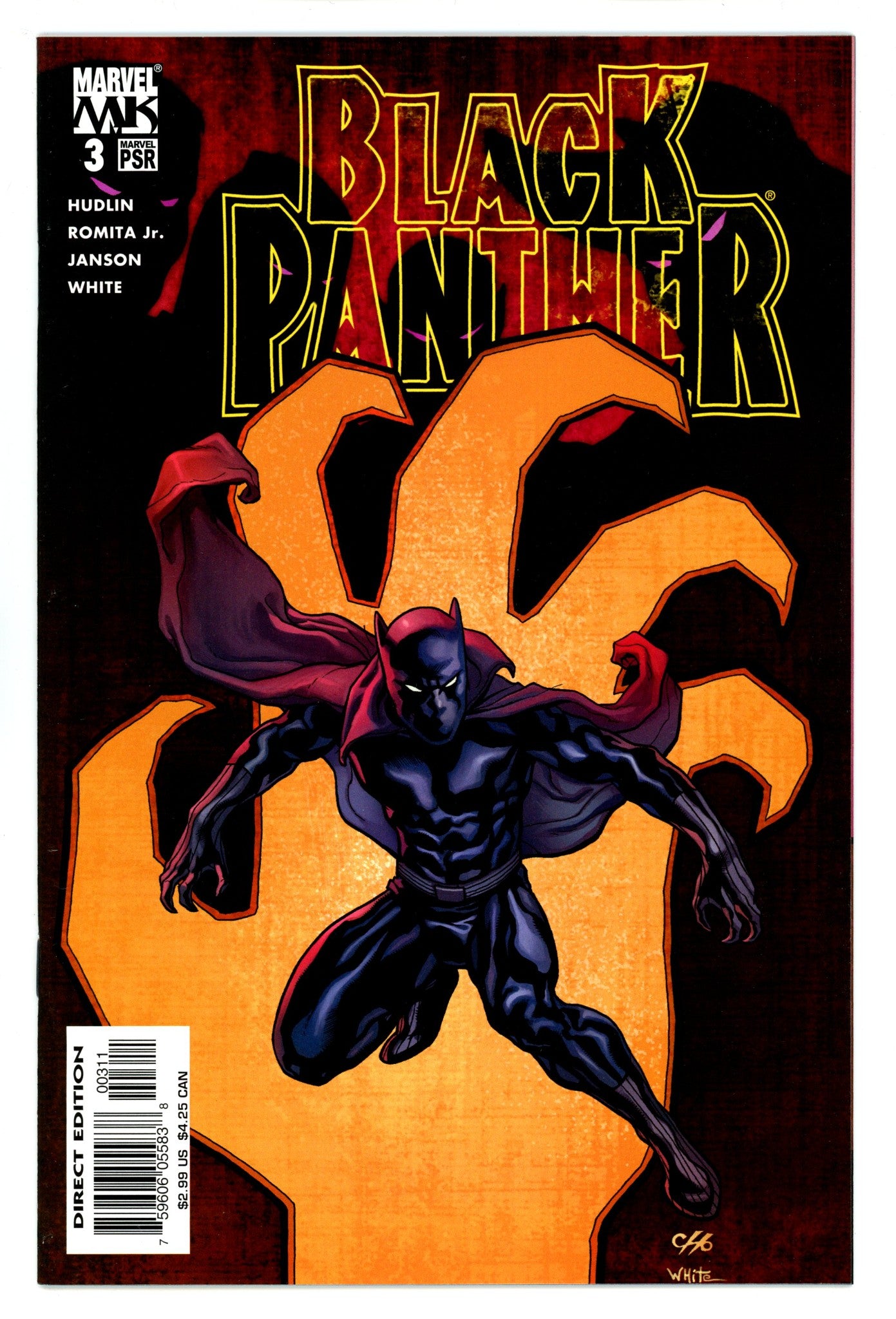 Black Panther Vol 4 3 NM- (9.2) (2005) 
