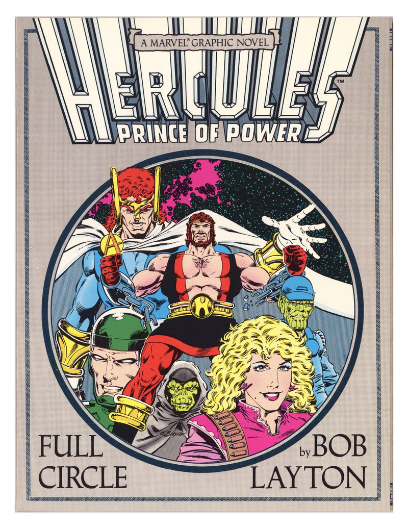 Marvel Graphic Novel 37 High Grade Hercules: Prince of Power (1988) 