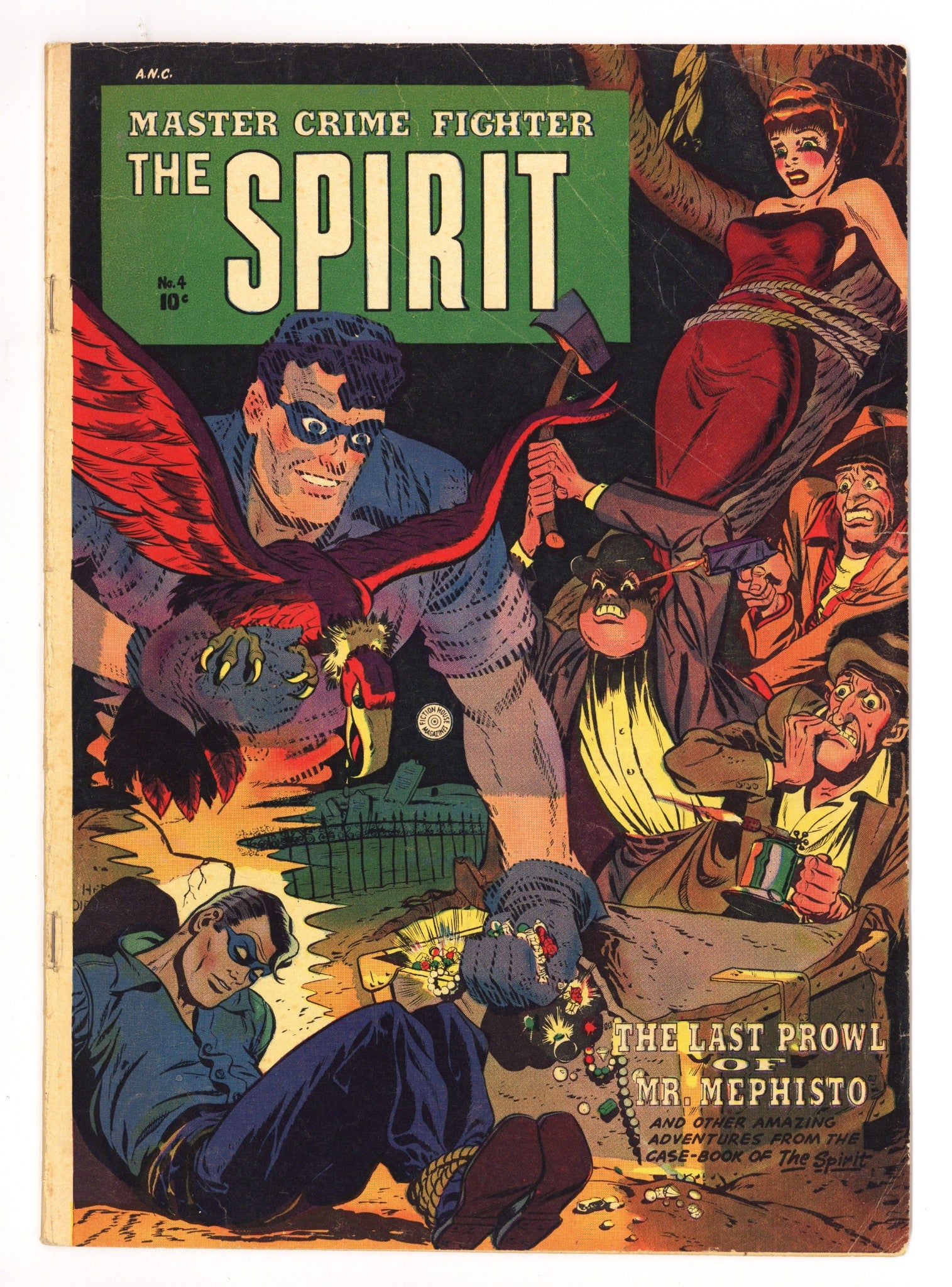 The Spirit   4  GD/VG (3.0)   (1953)        