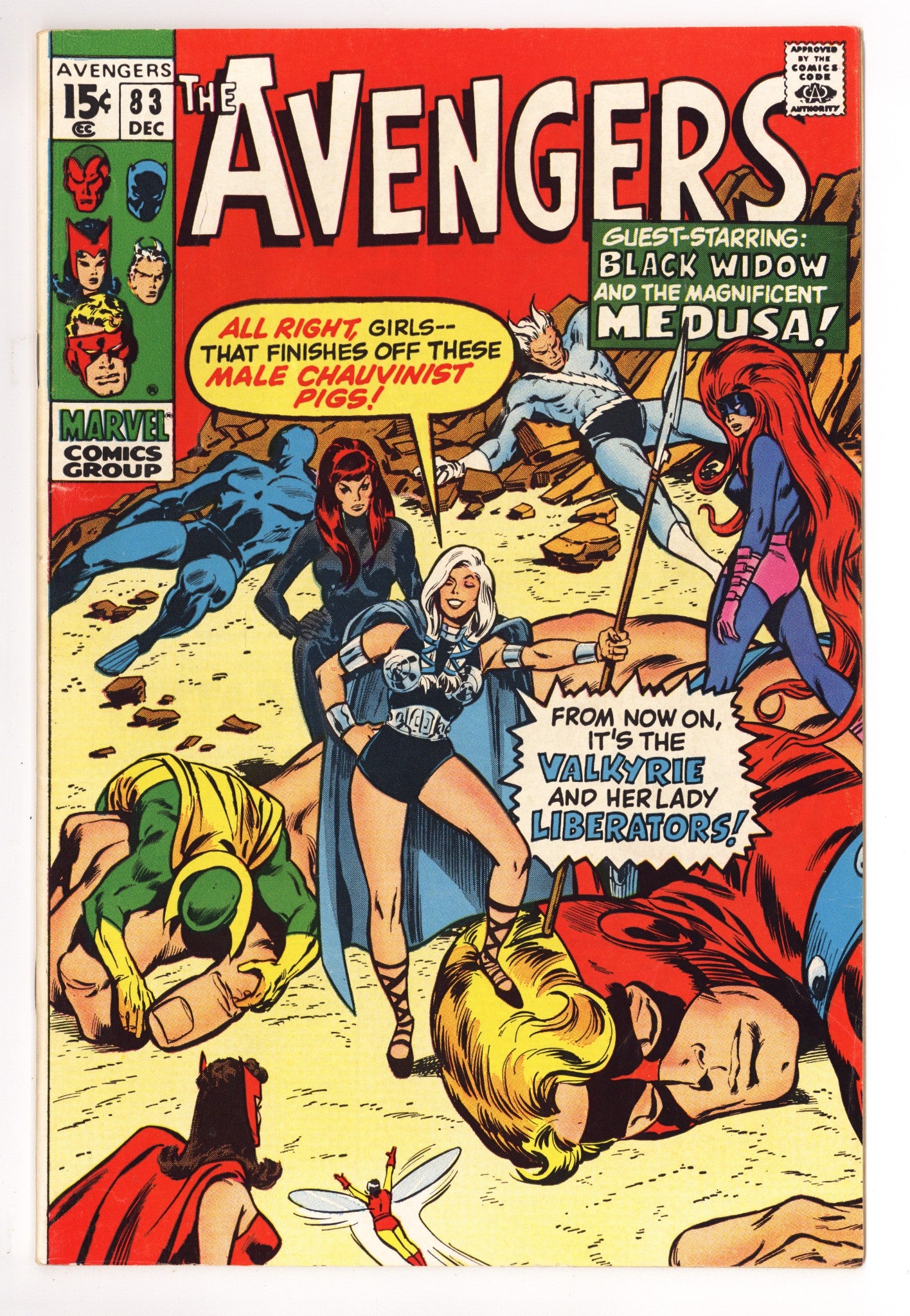 The Avengers Vol 1 83 FN+ (6.5) (1970) 