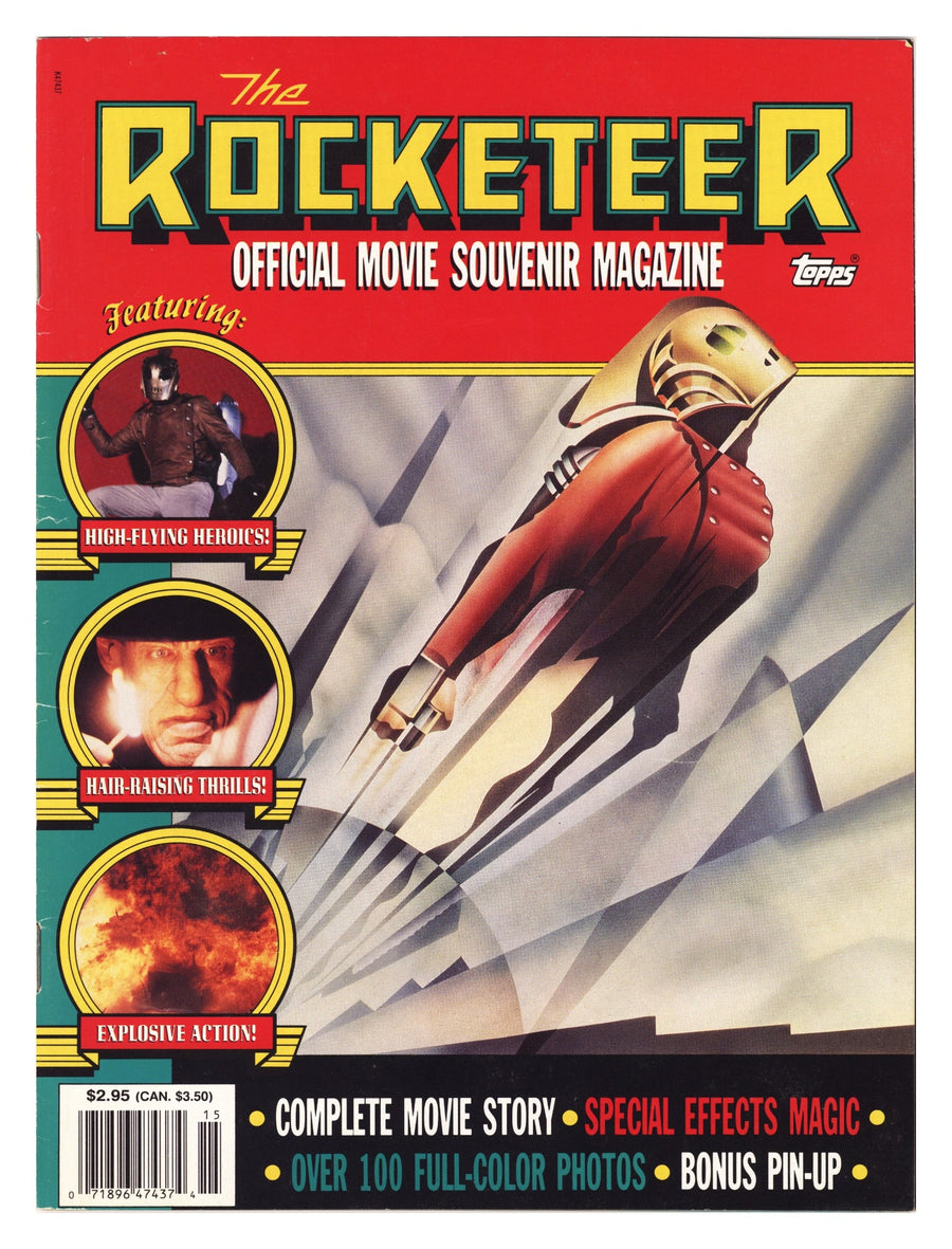Rocketeer Official Movie Souvenir Magazine [nn] Mid Grade (1991) 