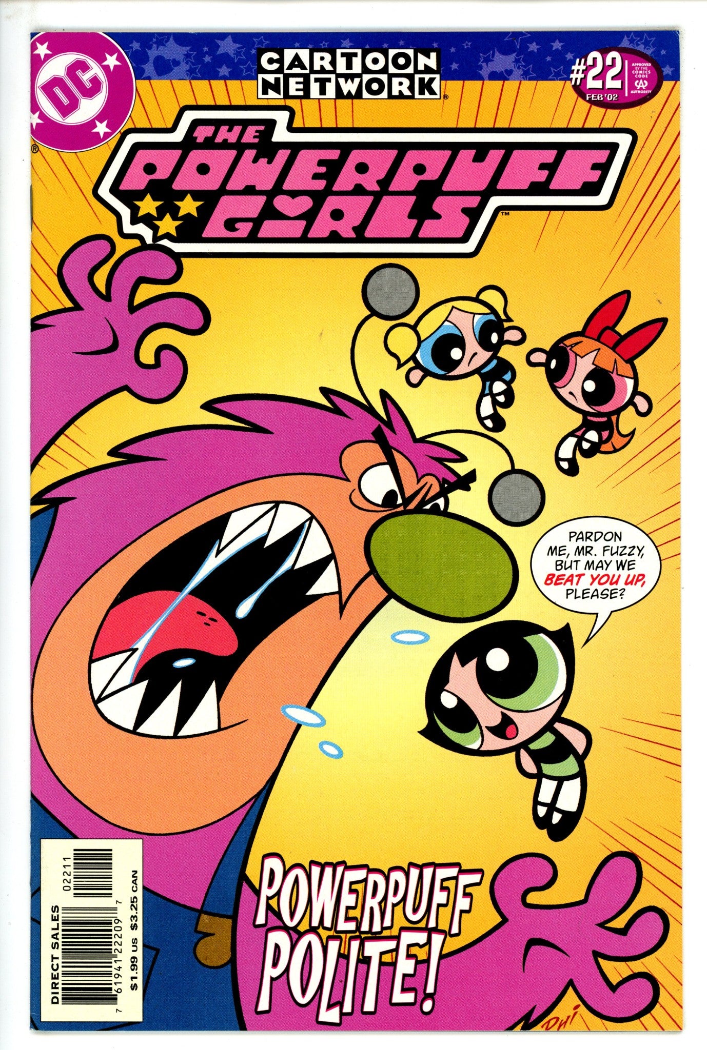 The Powerpuff Girls 22 VF/NM (2002)