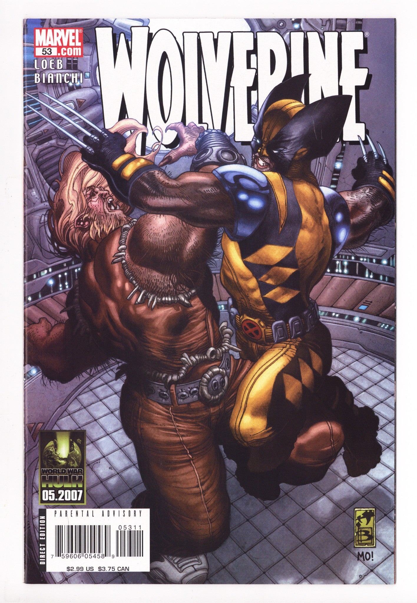 Wolverine Vol 3 53 High Grade (2007) 