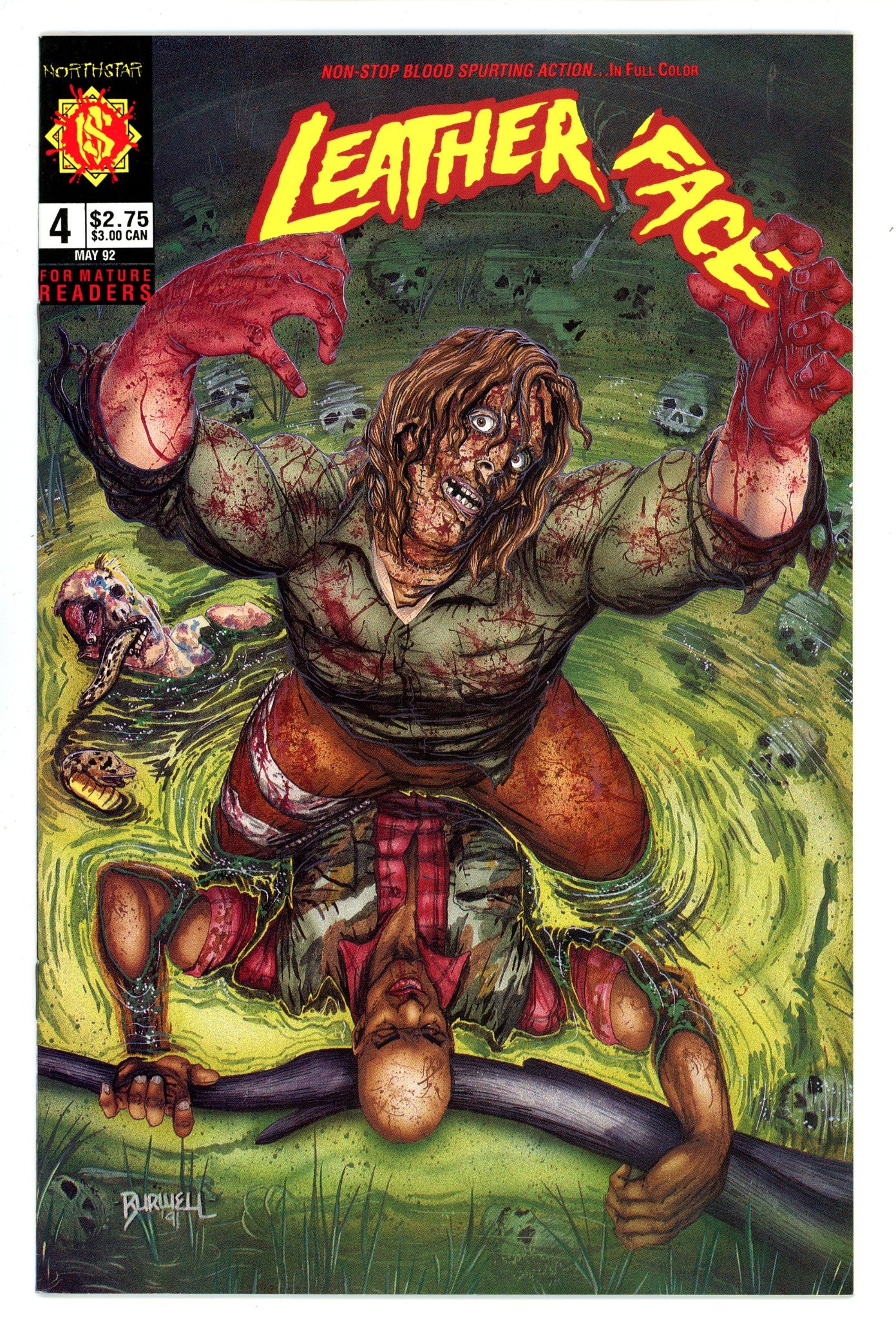 Leatherface 4 NM- (9.2) (1992)