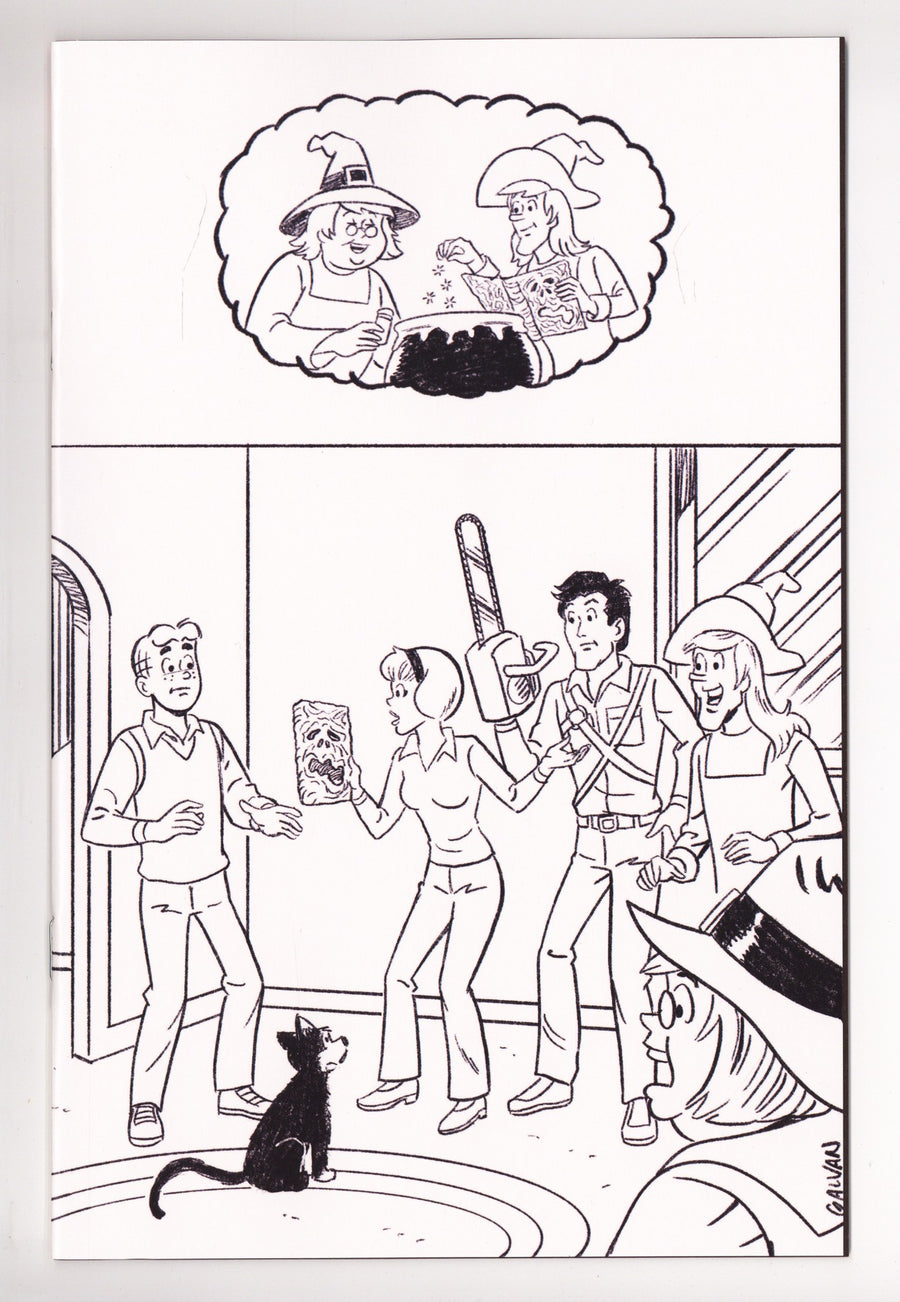 Archie X Army Of Darkness 3 Galvan B&W Virgin Incentive (2026)
