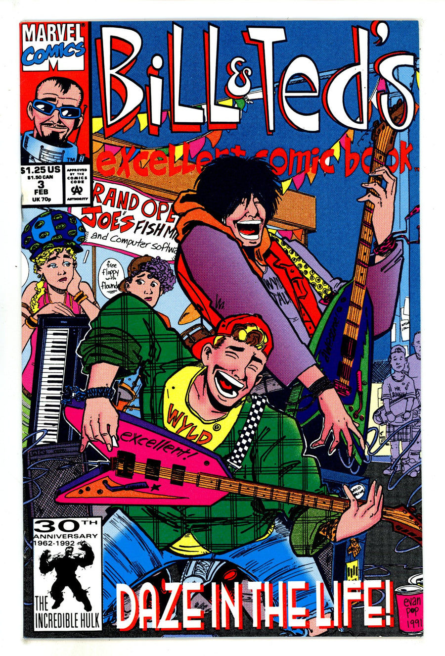 Bill & Ted's Excellent Comic Book 3 High Grade (1992) 