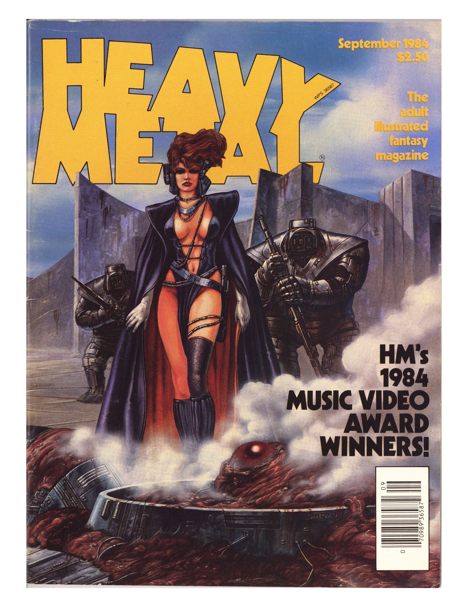 Heavy Metal Magazine Vol 8 6 Low Grade (1984) Newsstand 