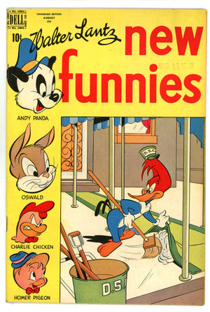 Walter Lantz New Funnies 138 VF (8.0) (1948) Canadian Edition 