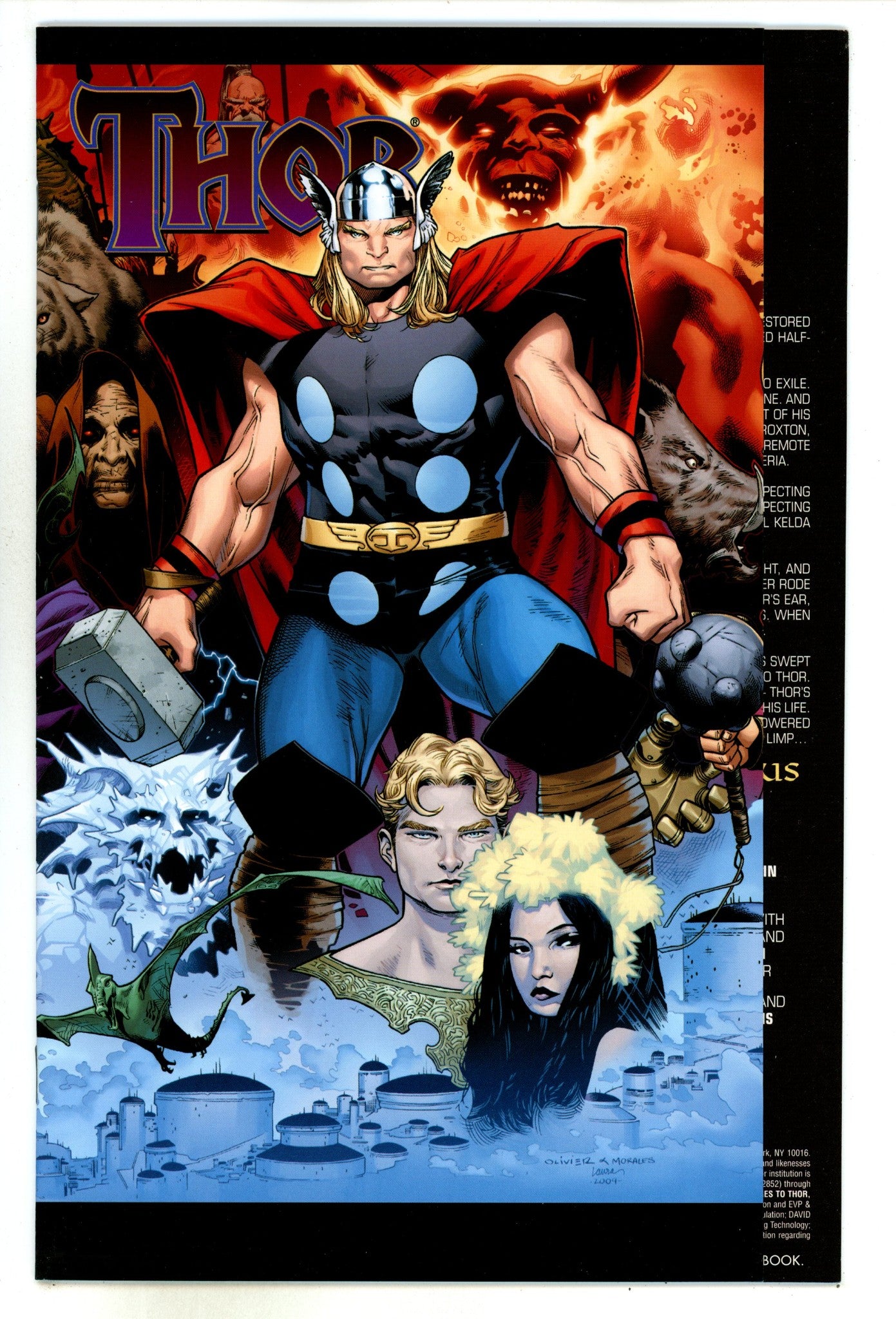 Thor Vol 3 604 High Grade (2010) Coipel Variant 