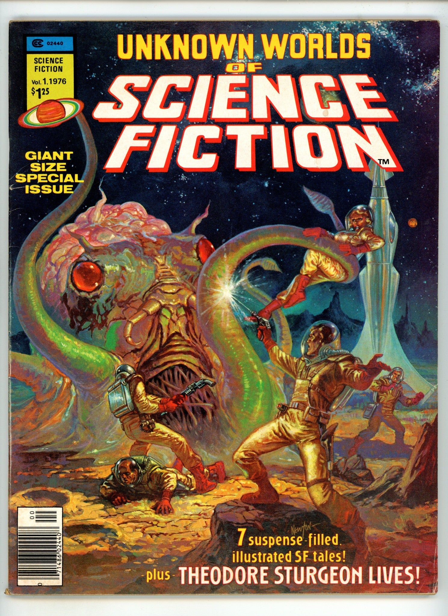 Unknown Worlds of Science Fiction  1  VG/FN (5.0)  (1976)  