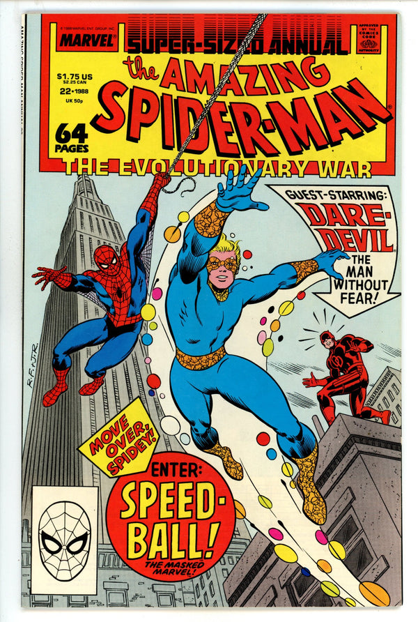 The Amazing Spider-Man Annual Vol 1 22 VF (8.0) (1988)