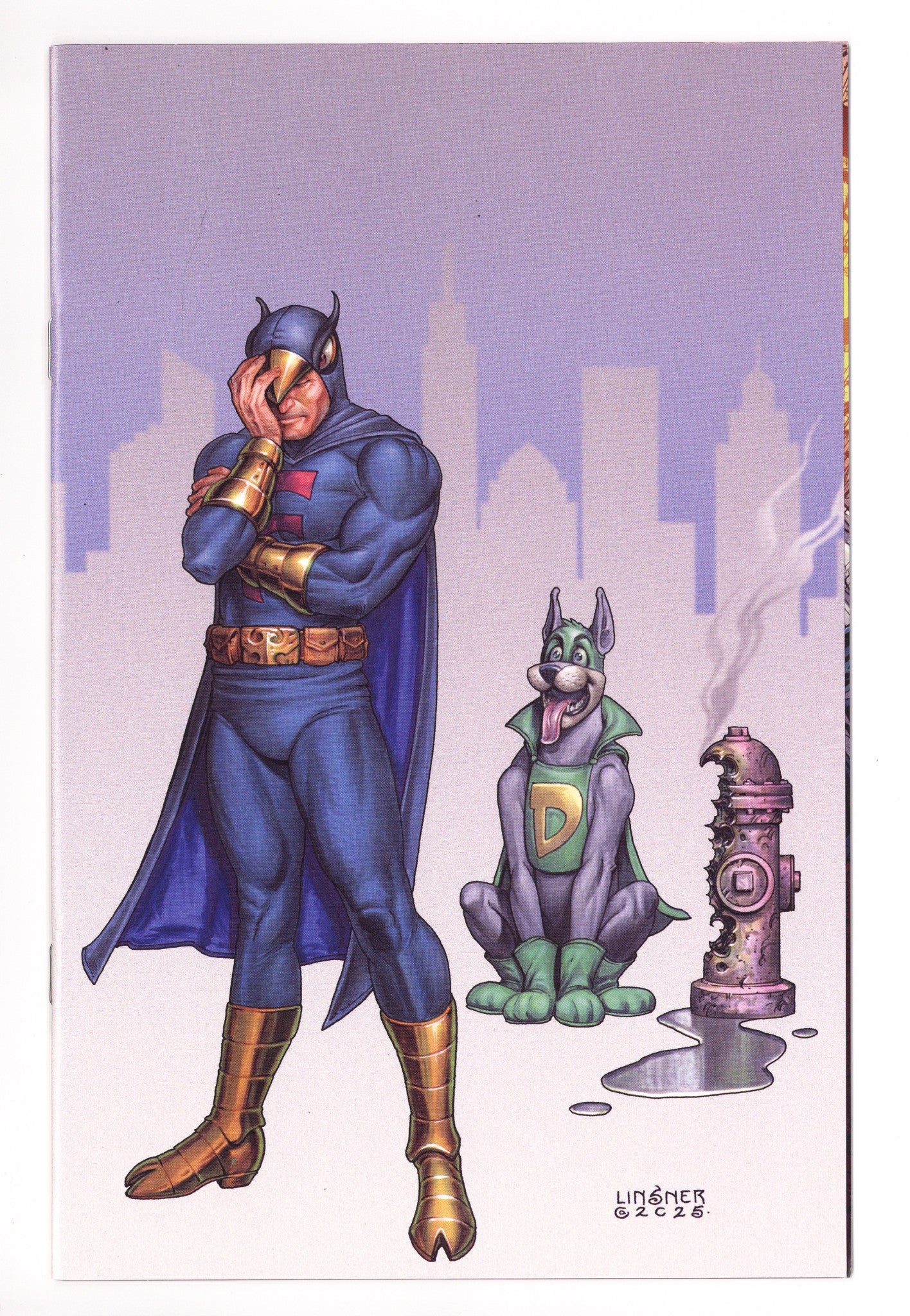 Blue Falcon & Dynomutt 4 Linsner Virgin Incentive (2025)