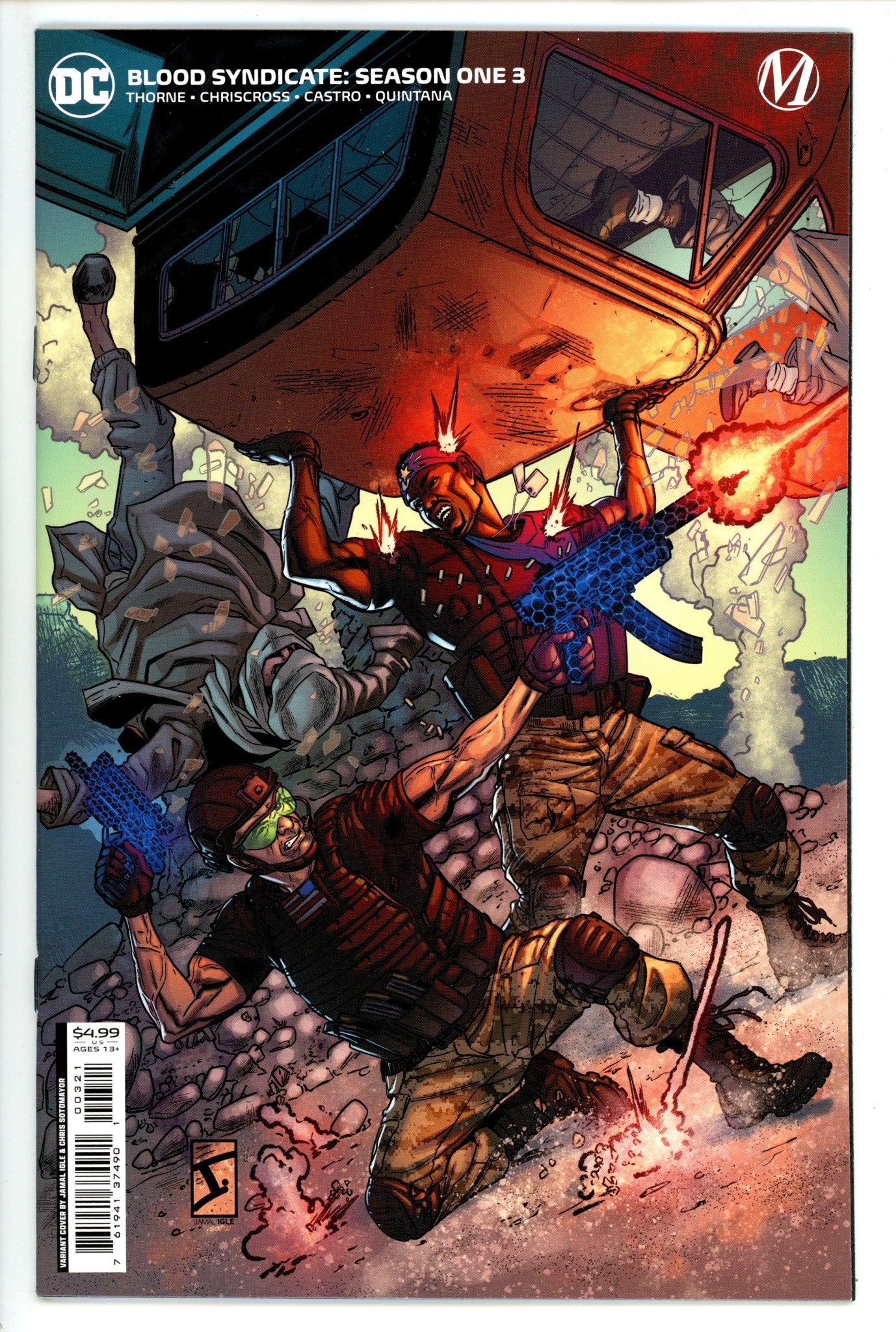 Blood Syndicate: Season One 3 High Grade (2022) Igle Variant 