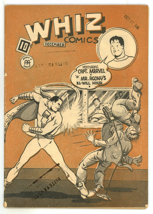 Whiz Comics Vol 3 12 FN (6.0) (1944) 