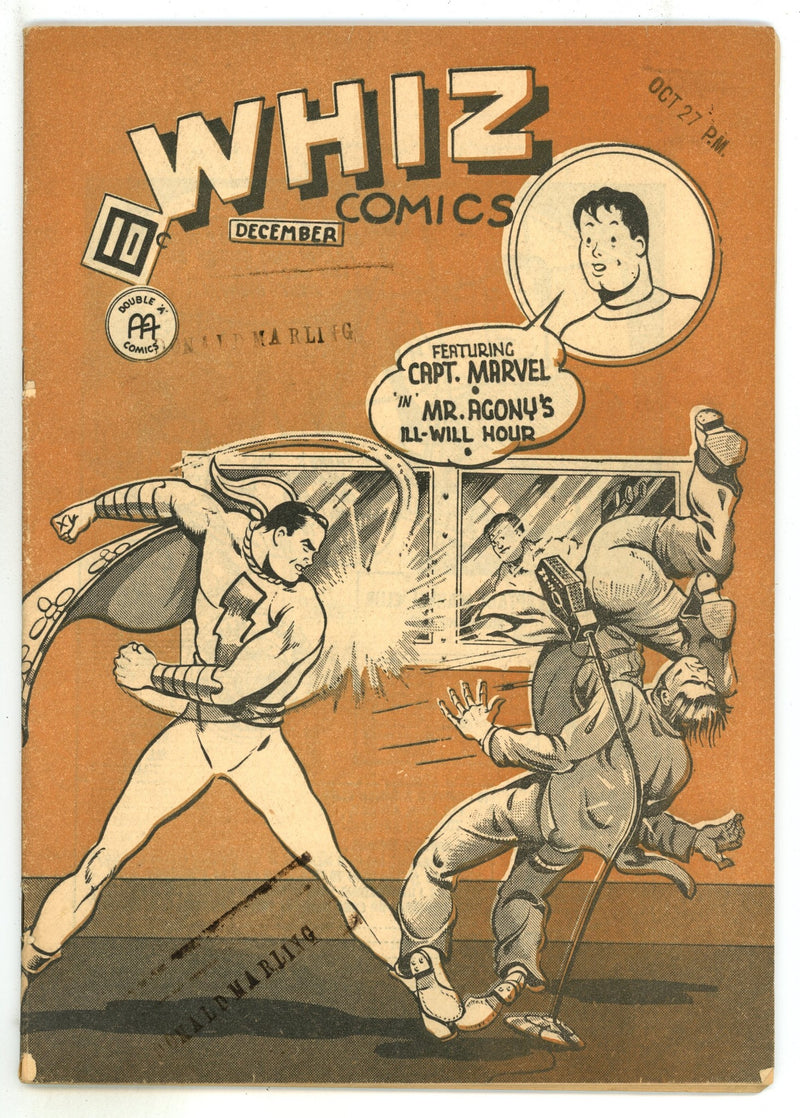 Whiz Comics Vol 3 12 FN (6.0) (1944) 