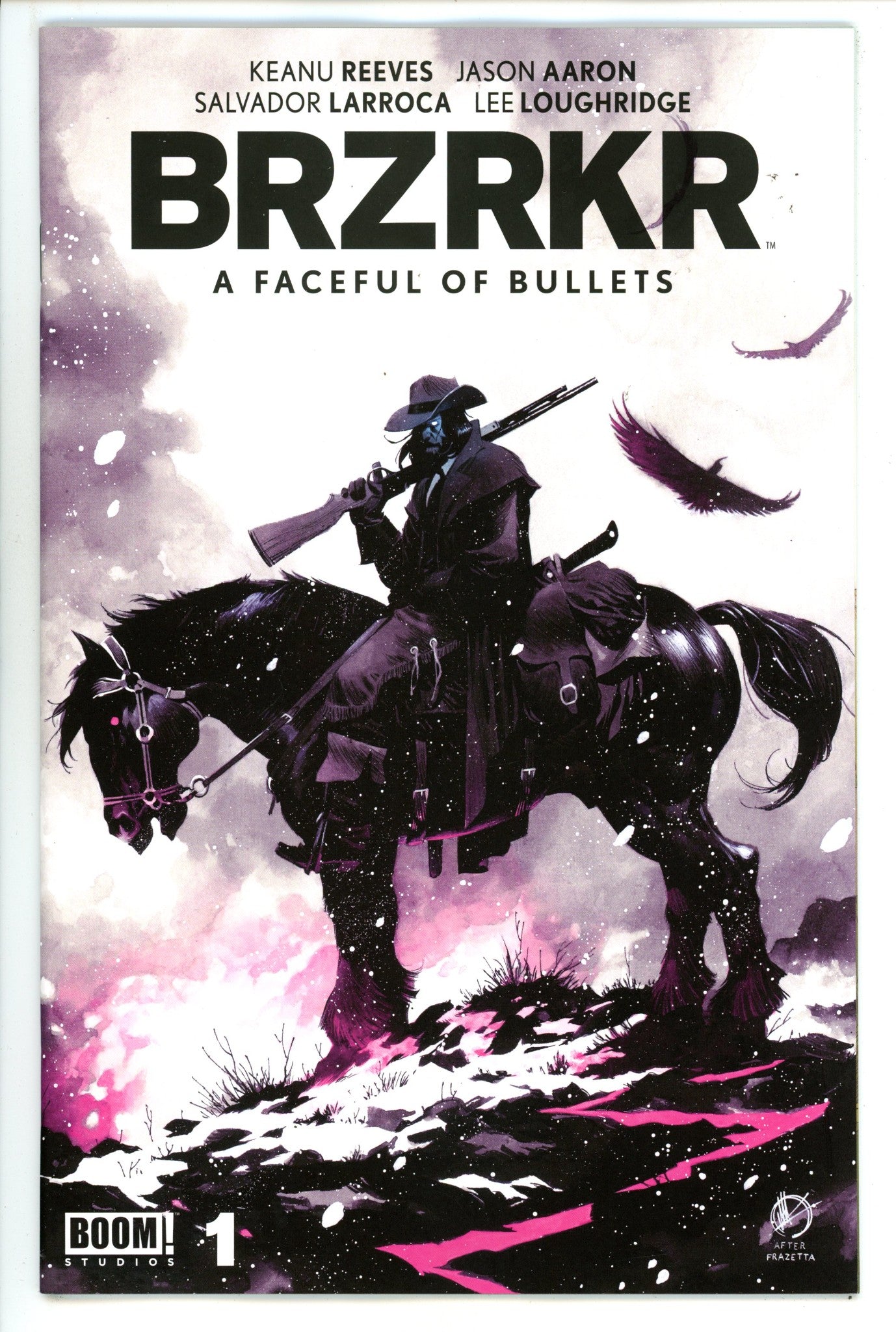 BRZRKR A Faceful Of Bullets  1 Scalera  Variant   (2024)