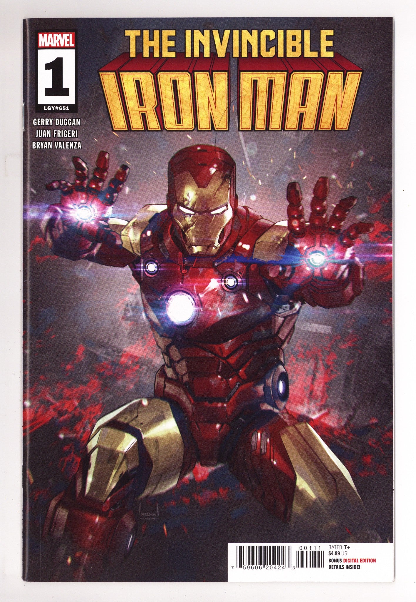 Invincible Iron Man Vol 4 1 (651) High Grade (2023) 
