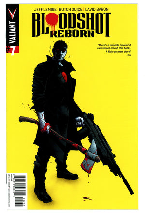 Bloodshot Reborn 7 High Grade (2015) Hairsine Variant