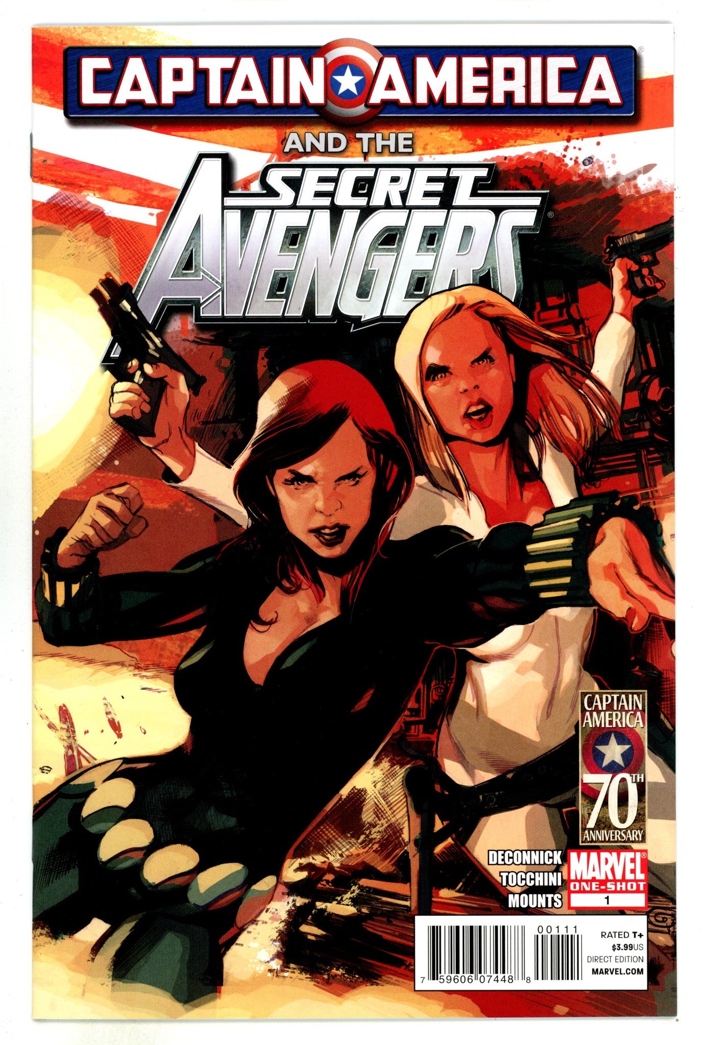 Captain America and the Secret Avengers 1 High Grade (2011) 