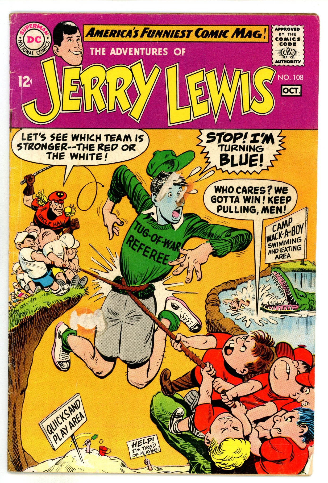 The Adventures of Jerry Lewis 108 VG+ (4.5) (1968) 