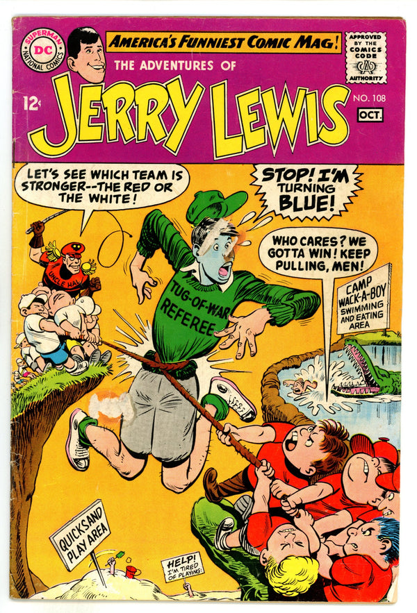 The Adventures of Jerry Lewis 108 VG+ (4.5) (1968)