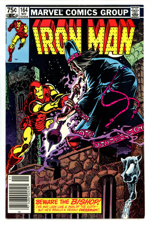 Iron Man Vol 1 164 Canadian Variant VF (1982)