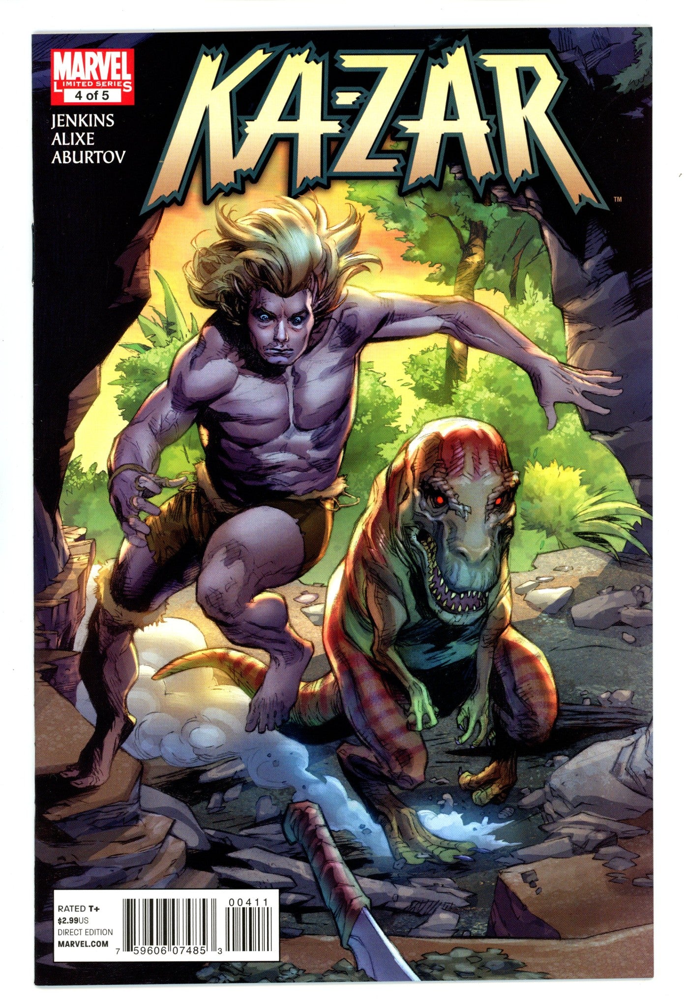 Ka-Zar Vol 5 4 High Grade (2011) 