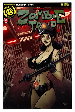 Zombie Tramp Vol 3 27 VF (8.0) (2016) Trom Variant