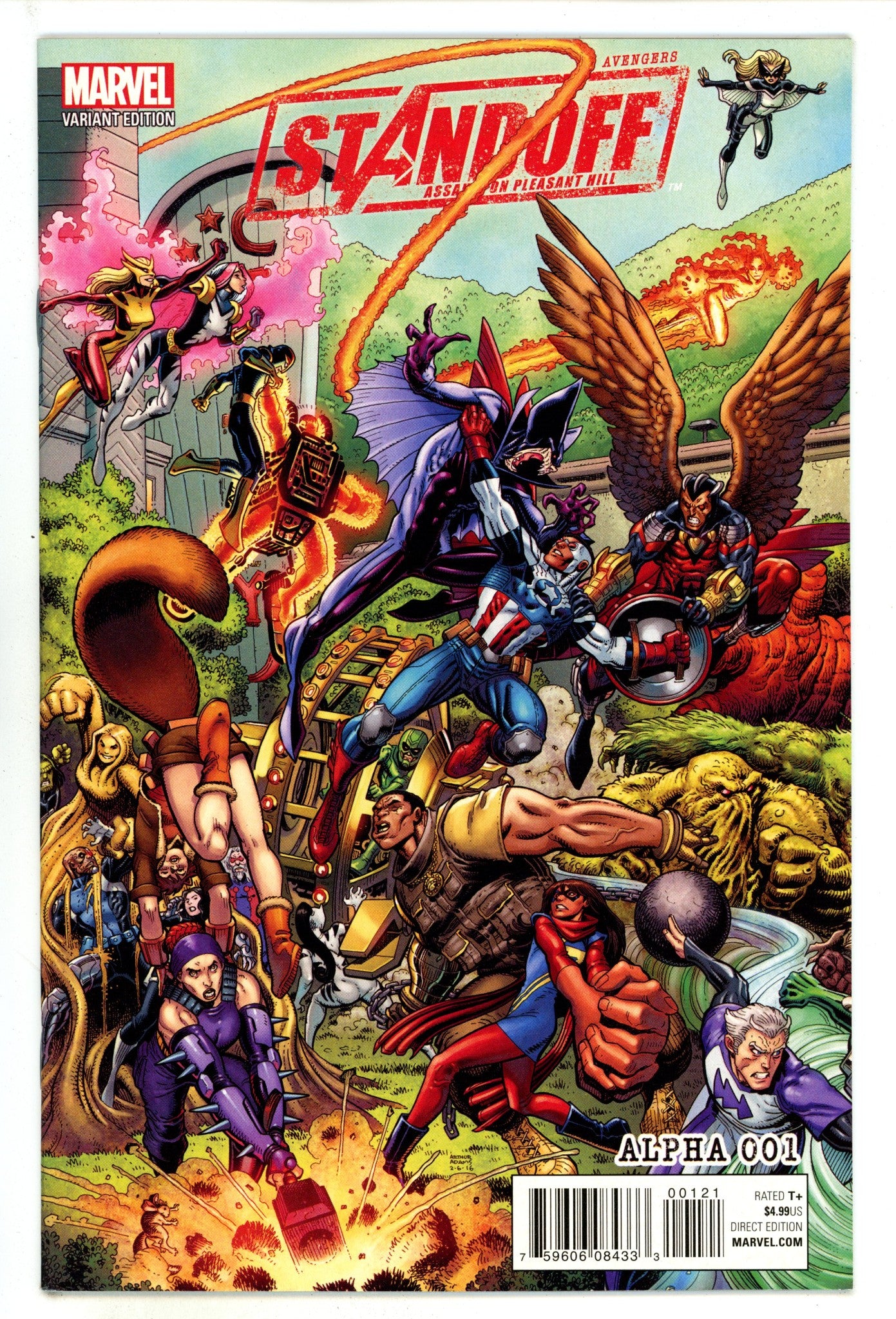 Avengers Standoff: Assault on Pleasant Hill Alpha [nn] High Grade (2016) Adams Variant 