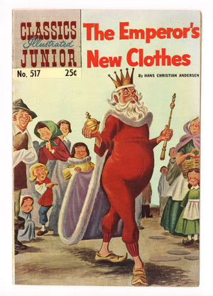 Classics Illustrated Junior 517 Low Grade HRN 576 (1969) 