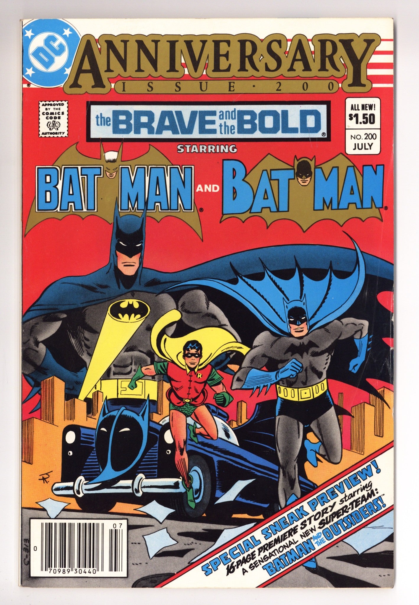 The Brave and the Bold Vol 1 200 VG/FN (5.0) (1983) Newsstand 
