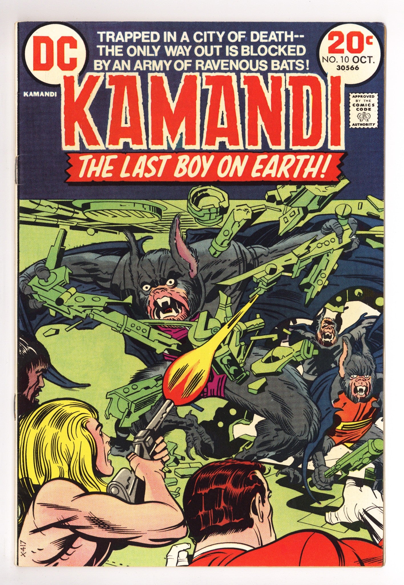Kamandi, the Last Boy on Earth 10 Low Grade (1973) 
