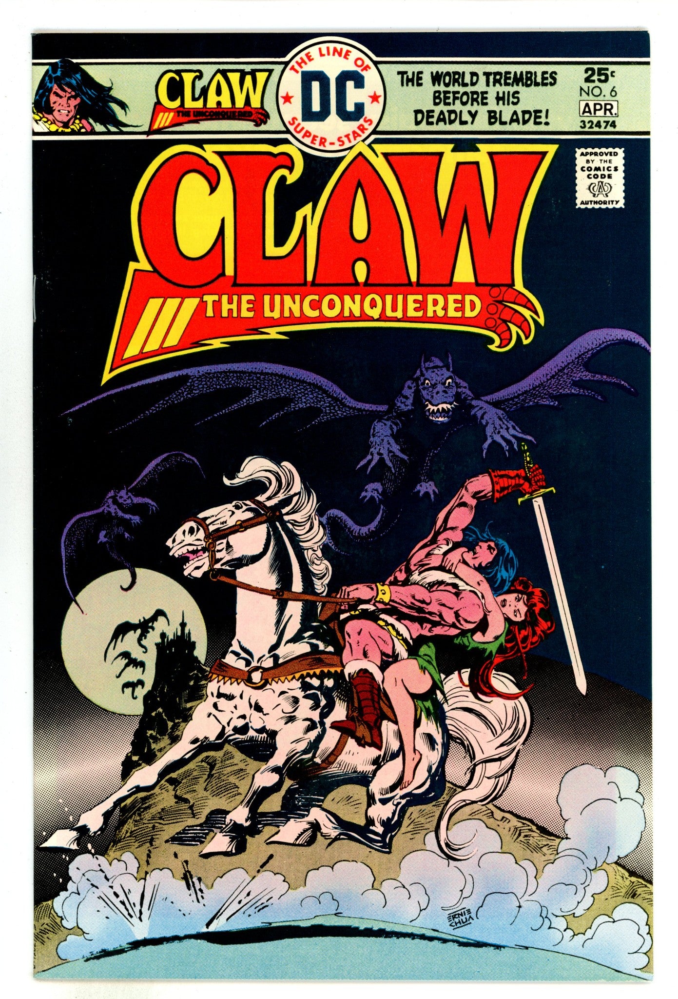 Claw the Unconquered 6 NM- (9.2) (1976) 