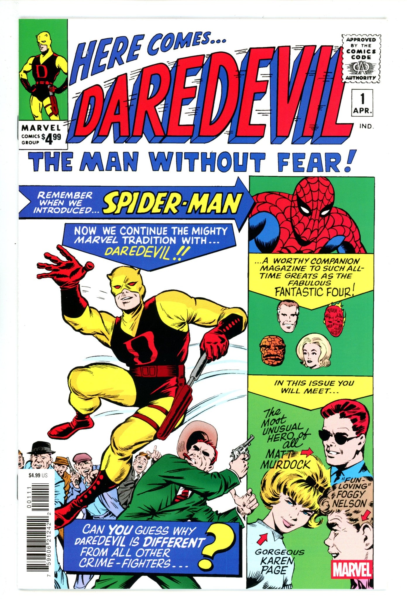 Daredevil Vol 1 1 Facsimile (2025)