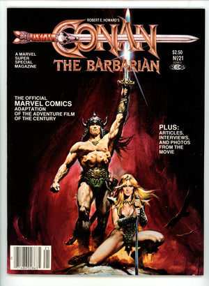 Marvel Super Special 21 VF+ (8.5) (1982) 