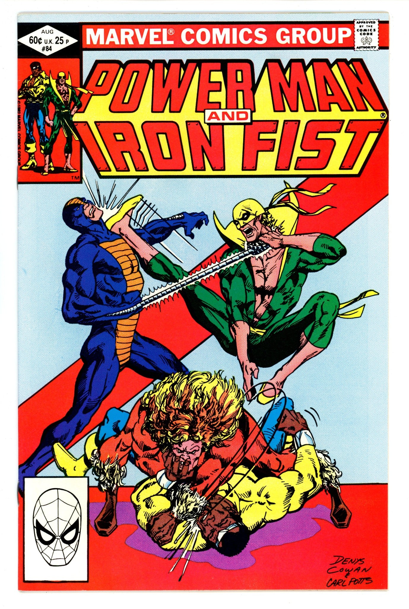 Power Man and Iron Fist Vol 1 84 VF- (7.5) (1982) 