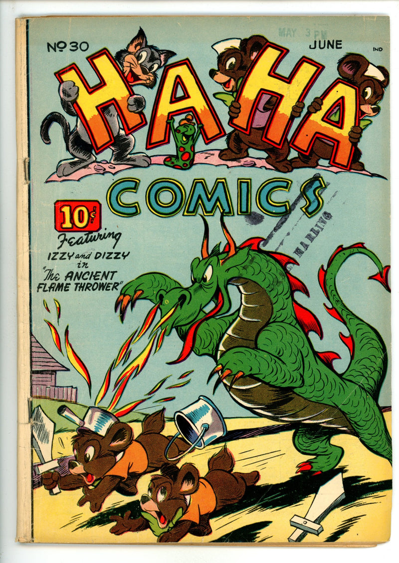 Ha Ha Comics 30 GD/VG (3.0) (1946) 