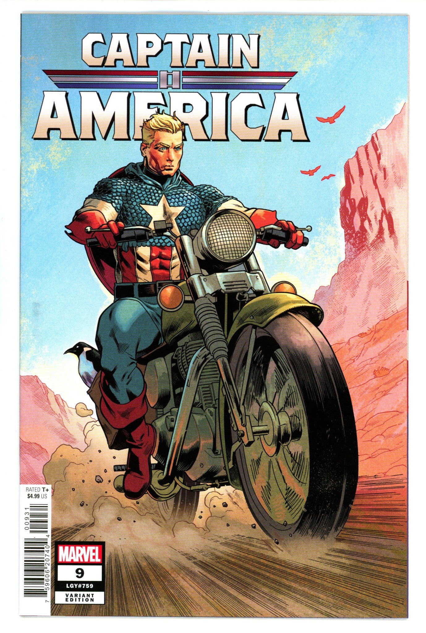 Captain America Vol 11 9 Hawthorne Variant (2024)