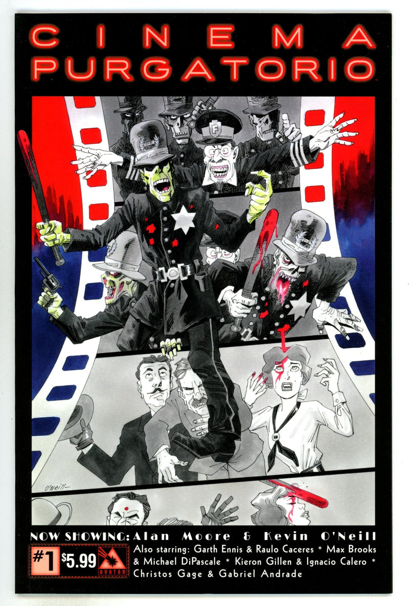 Alan Moore's Cinema Purgatorio 1 Mid Grade (2016) 