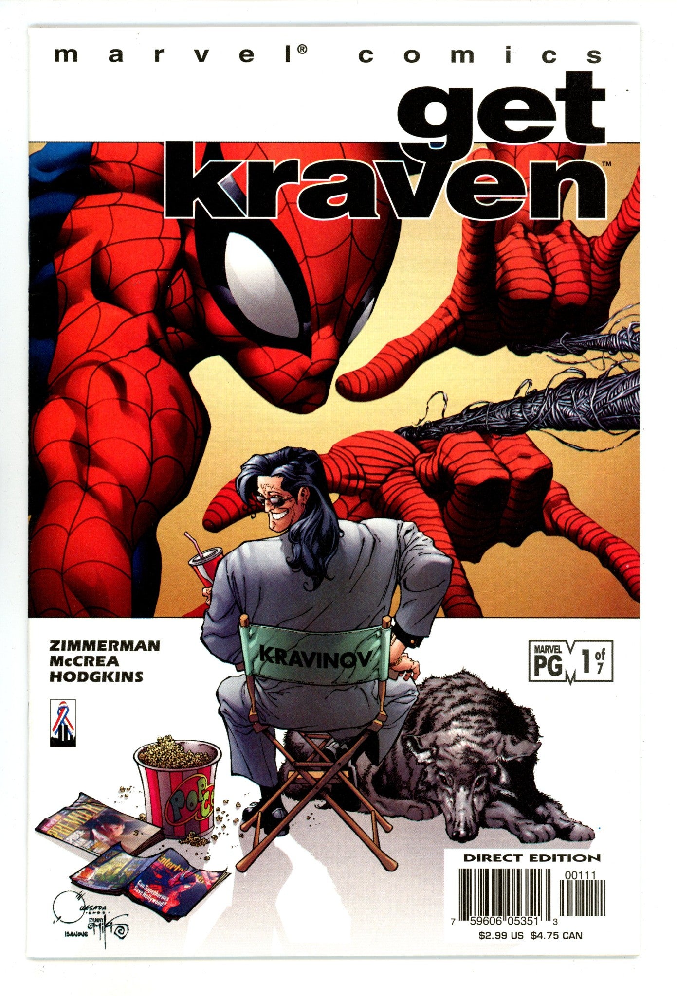 Spider-Man: Get Kraven 1 High Grade (2002) 
