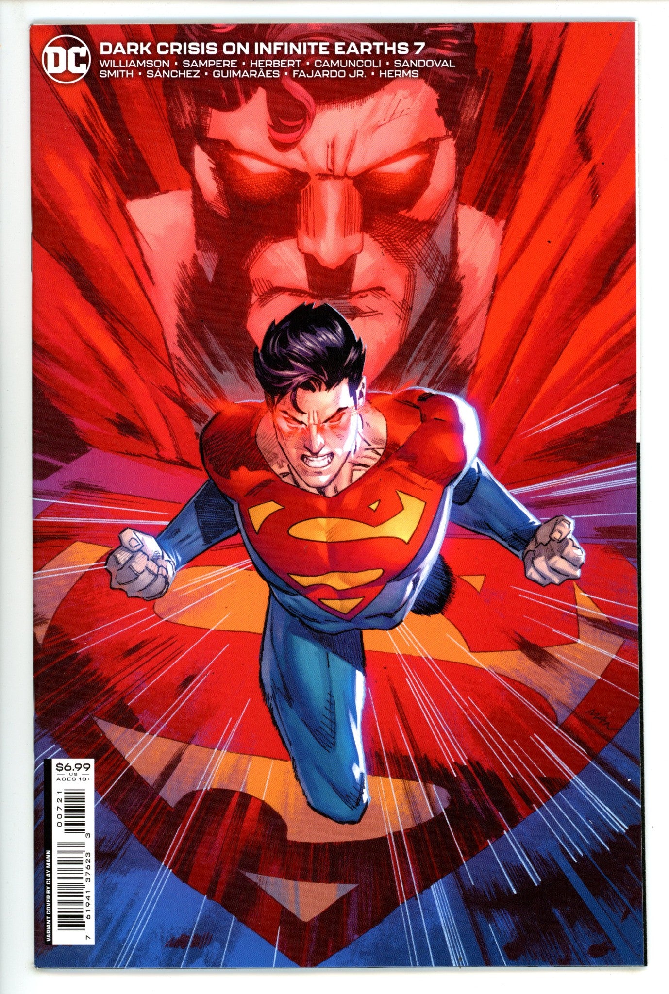 Dark Crisis on Infinite Earths (Dark Crisis) 7 High Grade (2023) Mann Variant 
