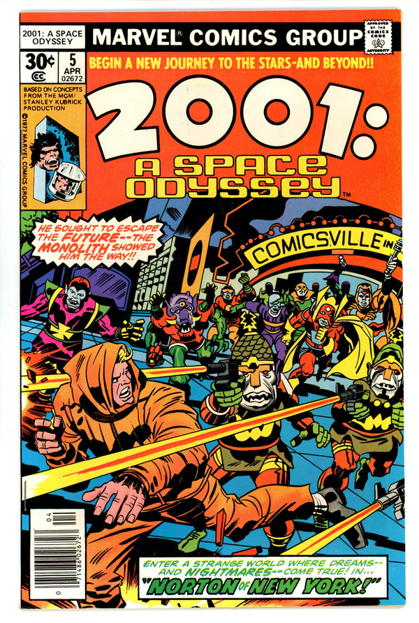 2001, A Space Odyssey 5 VF/NM (9.0) (1977)