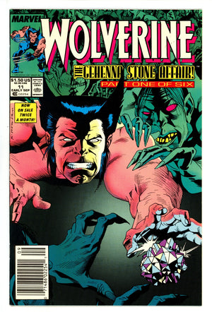 Wolverine Vol 2 11 Mid Grade (1989) Newsstand