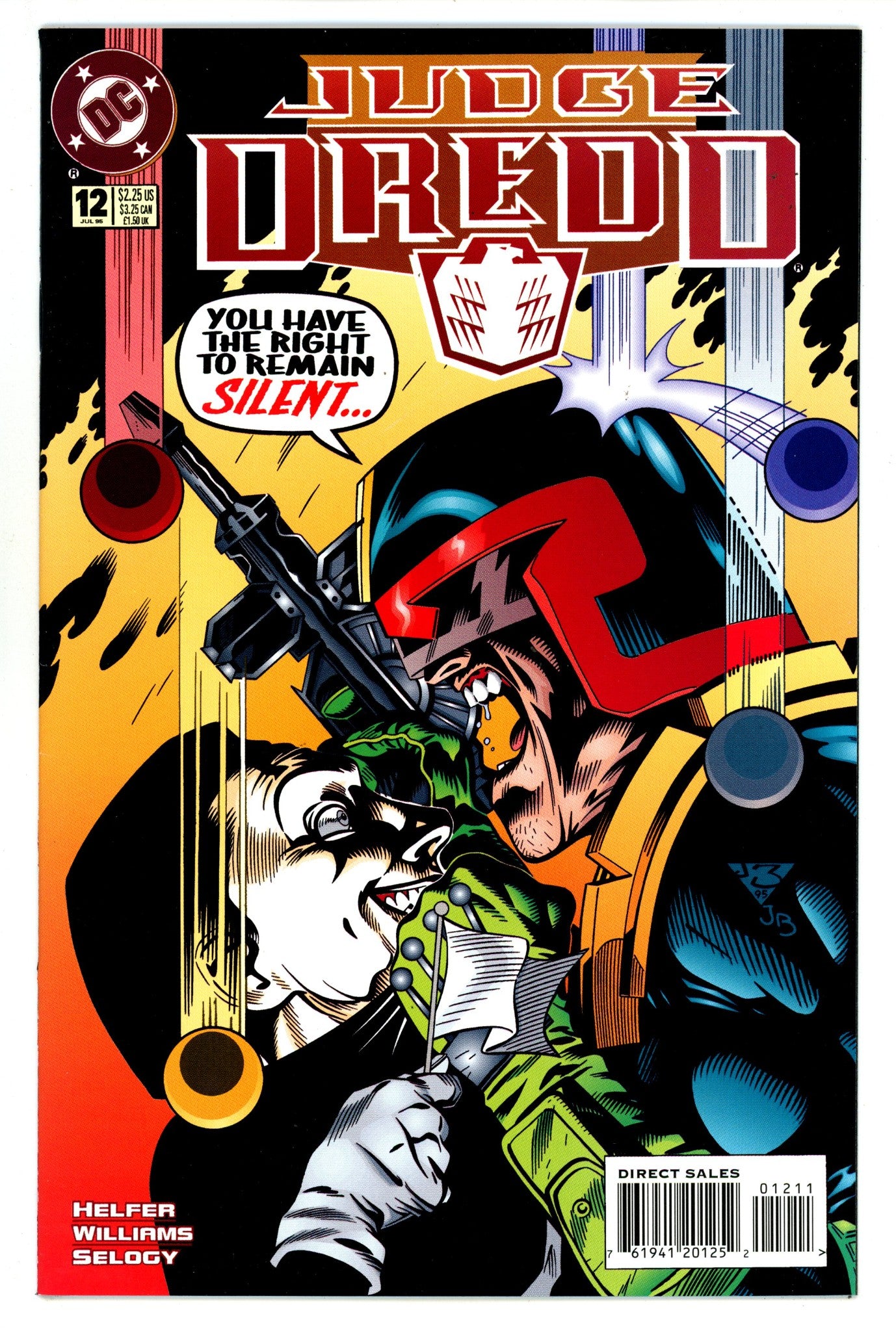 Judge Dredd Vol 3 12 High Grade (1995) 