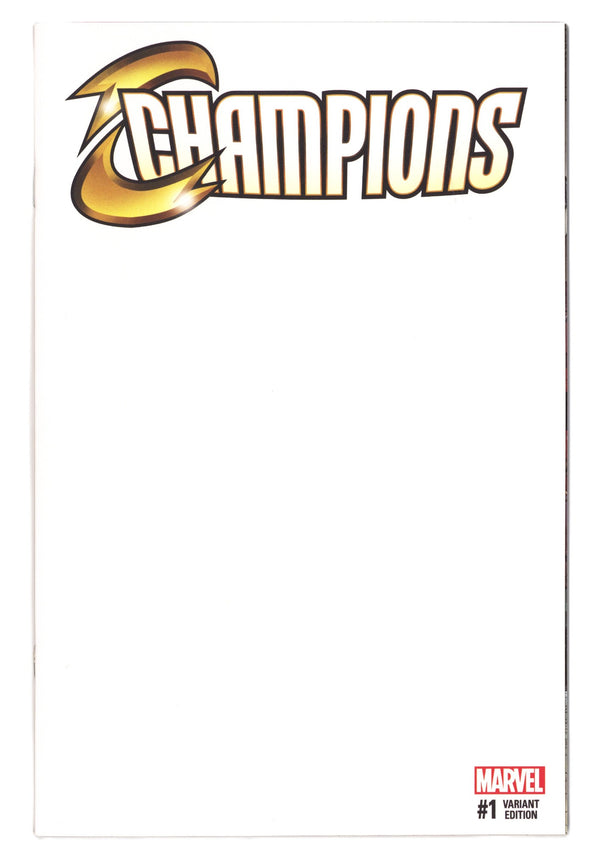 Champions Vol 2 1 NM- (9.2) (2016) Blank Variant
