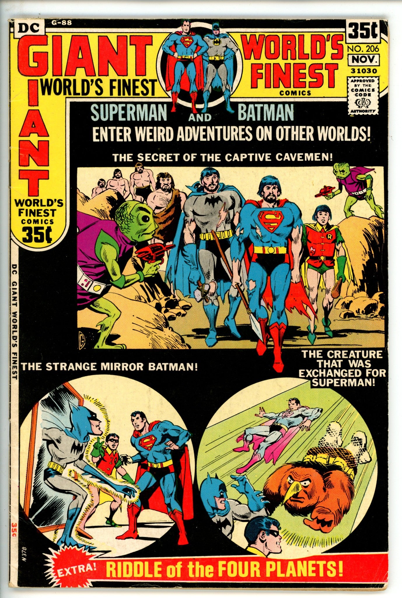World's Finest Comics 206 FN- (1971)