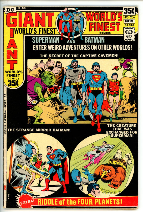 World's Finest Comics 206 FN- (1971)