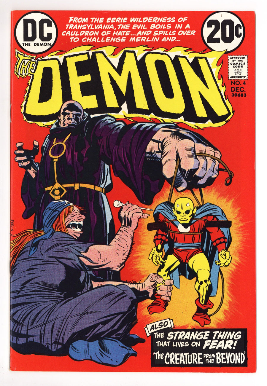 The Demon Vol 1 4 VF+ (8.5) (1972) 