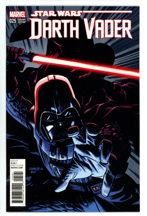Darth Vader Vol 1 25 NM- (9.2) (2016) Samnee Incentive Variant