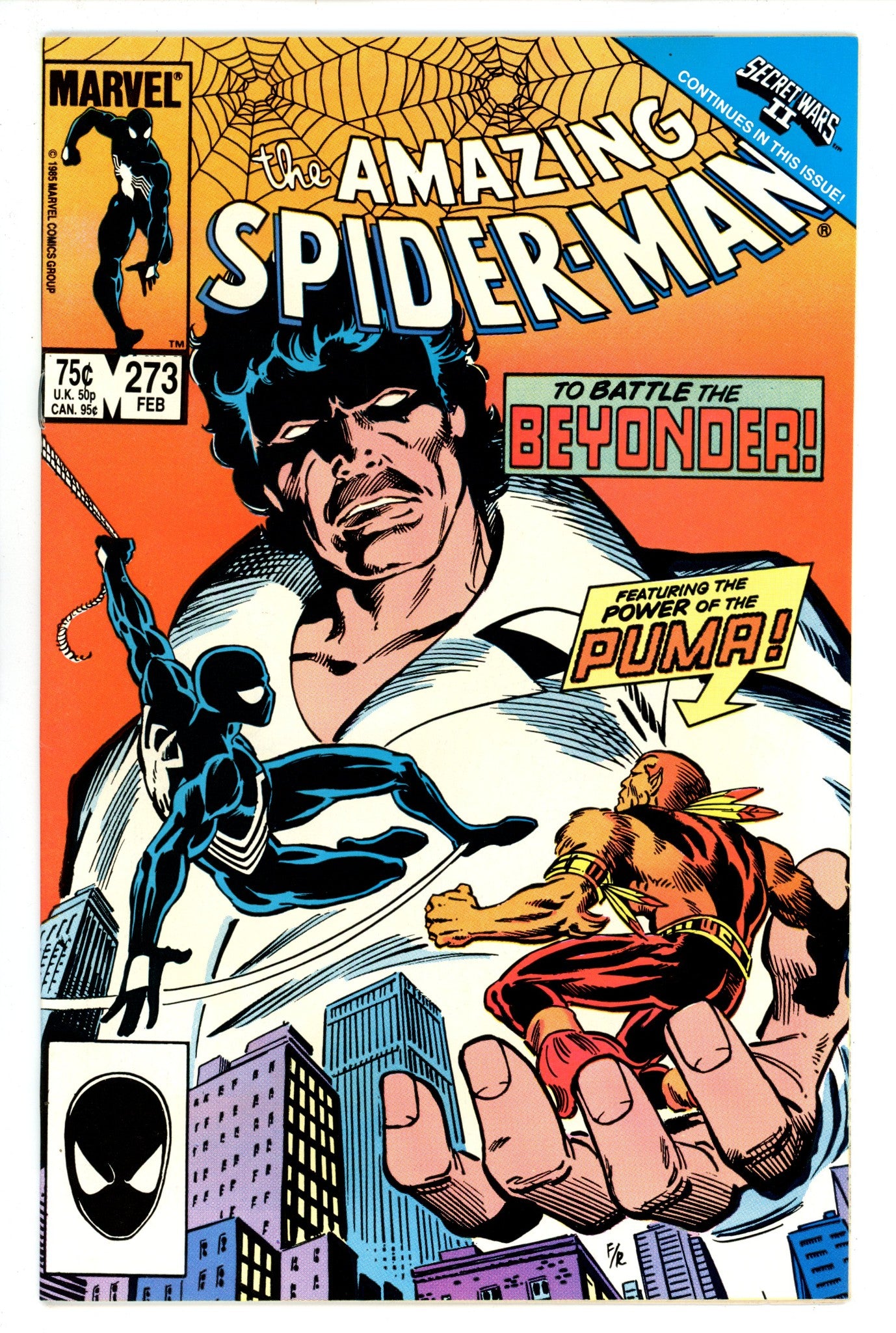 The Amazing Spider-Man Vol 1 273 VF (8.0) (1986) 